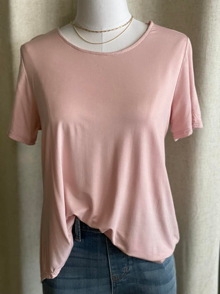 Erin Pleat Back Tee