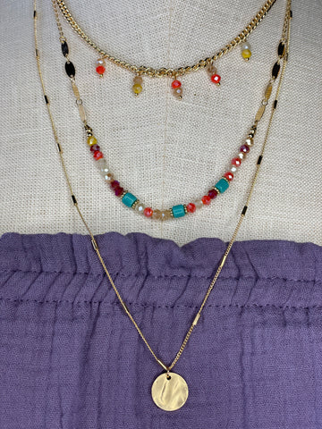 Kiki 3-Chain Necklace