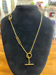 Link T Bar Necklace