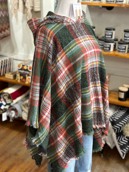 Charlotte Hooded Poncho