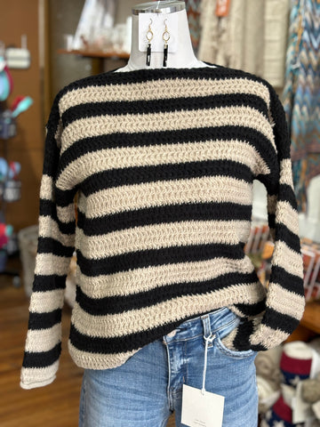 Noella Open Knit Sweater