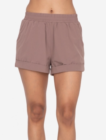 High Waist Athleisure Shorts