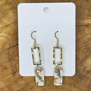 Raya Sandstone Drop Earrings