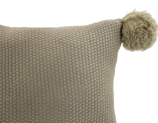 Chunky Knit Throw Pillow