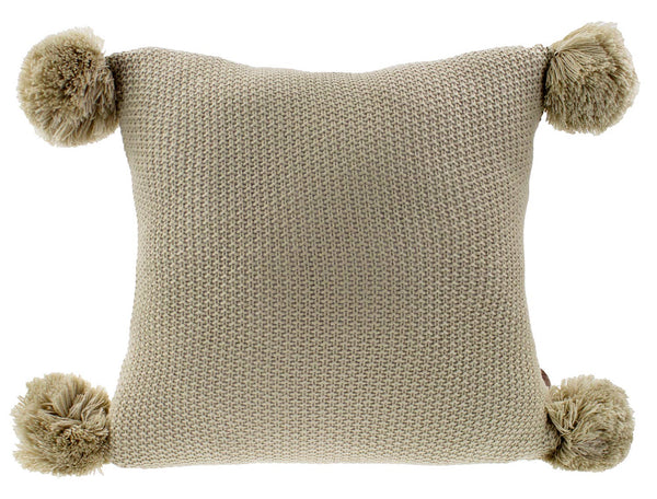 Chunky Knit Throw Pillow