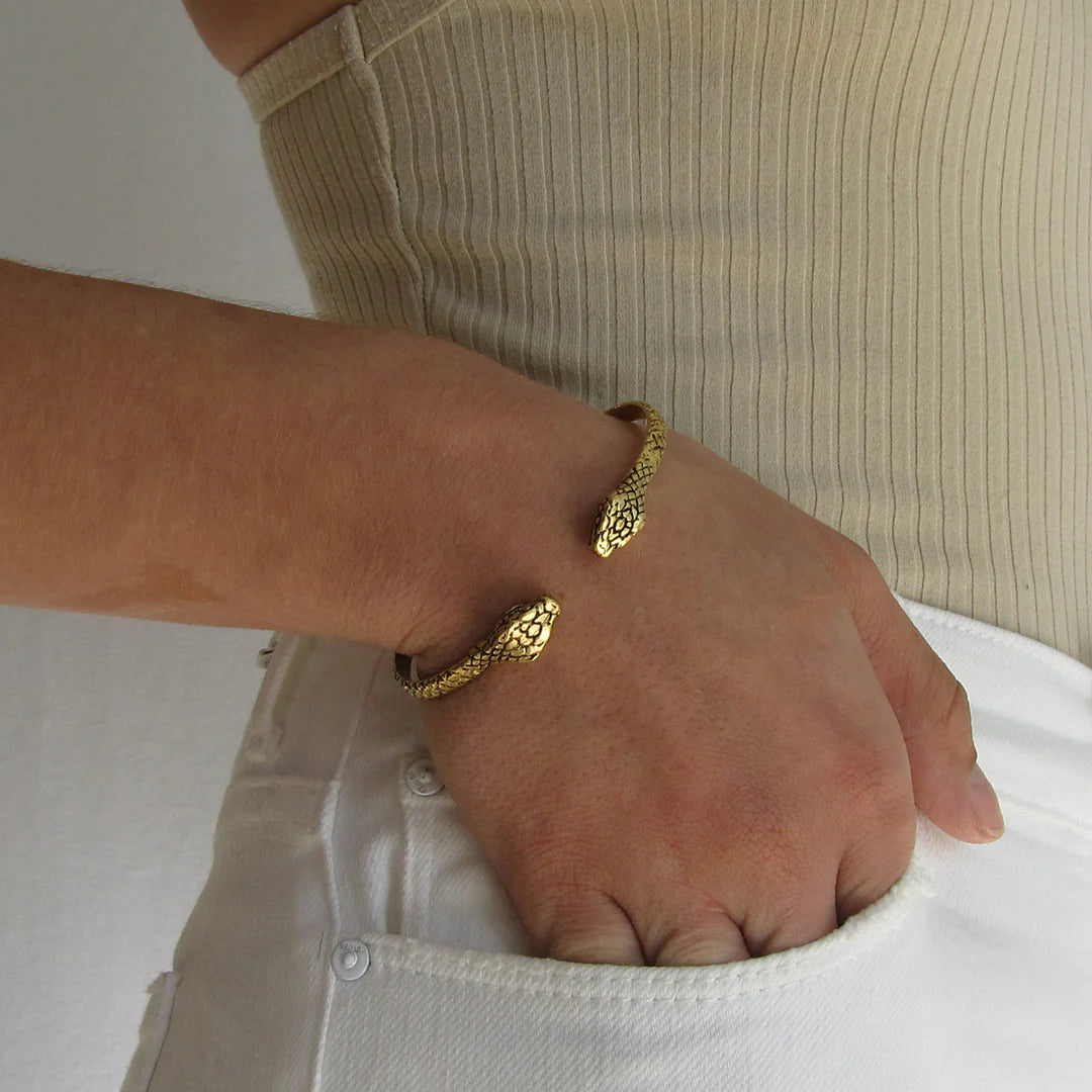 Snake Charmer - Cuff Bracelet