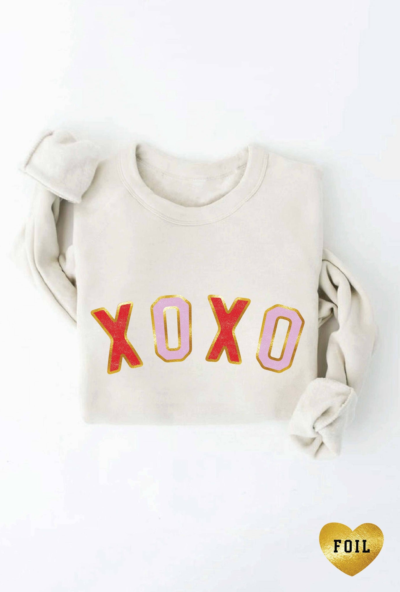 XOXO FOIL Sweatshirt