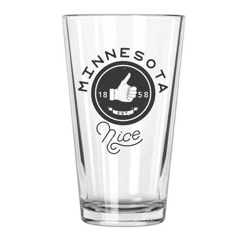 Minnesota Nice Pint Glass