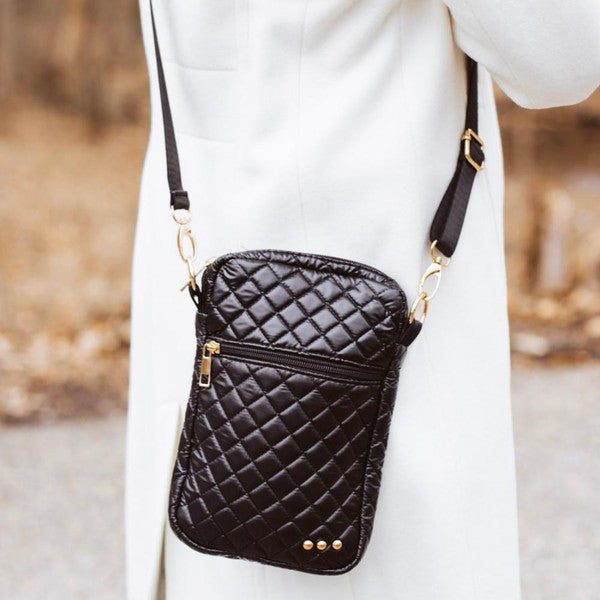 Mini Quilted Crossbody